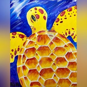 Handmade acrylic painting
